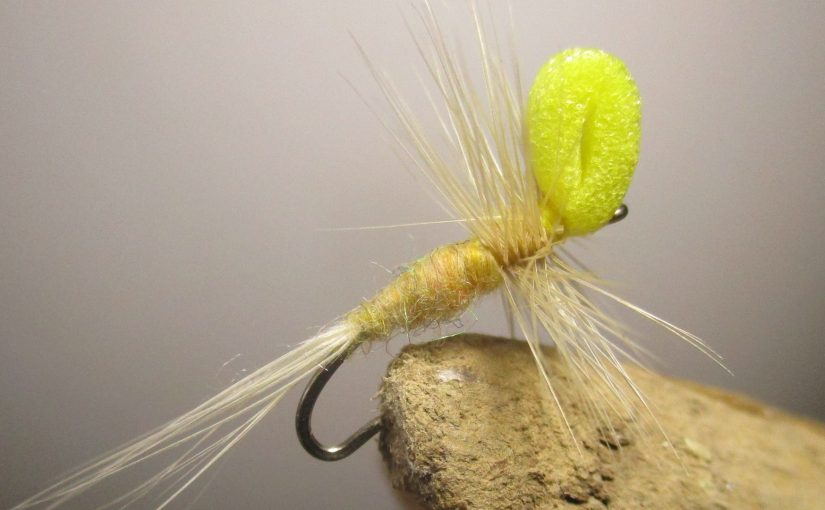 Tying the Foam Hat Sulphur Dry Fly